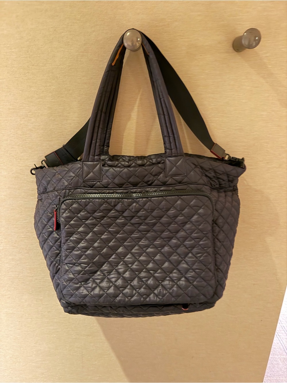 MZ WALLACE Large Metro Travel Tote - Black - Picture 9 of 13